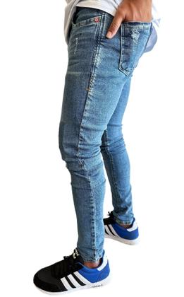 Imagem de calça jeans masculina skinny e slim lançamento com elastano varios modelos a pronta entrega