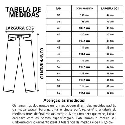 Imagem de Calça Jeans Masculina Trabalho Casual Com Elastano Preto
