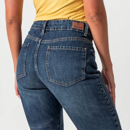 Imagem de Calça Jeans Mom Capri Cintura Alta