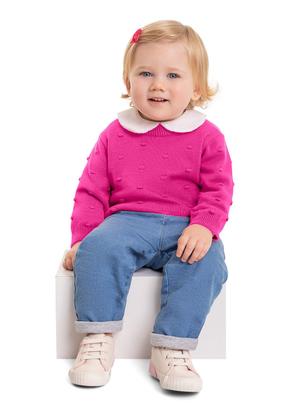 Calça Jeans para Bebê Menina Quimby Imagem de Calça Jeans para Bebê Menina Quimby