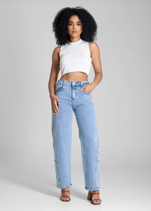 Imagem de Calça Jeans Sawary Barrel - 282886 - Azul 40