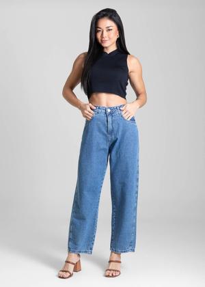 Imagem de Calça Jeans Sawary Barrel - 282908 - Azulbr 38