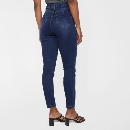 Imagem de Calça Jeans Skinny Cambos Cropped Com Push Up Feminina