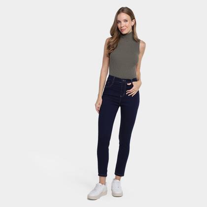 Imagem de Calça Jeans Skinny Sawary Cintura Alta Feminina