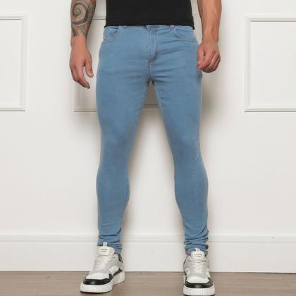 Imagem de Calça Jeans Skinny Silver Masculina Azul Médio