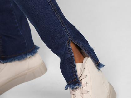 Imagem de Calça Jeans Skinny Vista Magalu Barra Desfiada