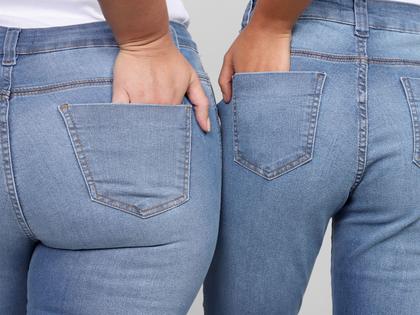 Imagem de Calça Jeans Skinny Vista Magalu Barra Desfiada
