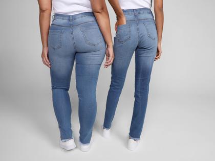 Imagem de Calça Jeans Skinny Vista Magalu Barra Desfiada