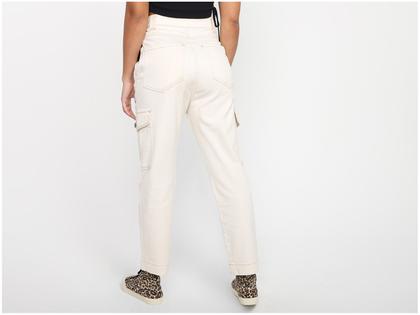 Imagem de Calça Jeans Vista Magalu Cargo Cintura Alta