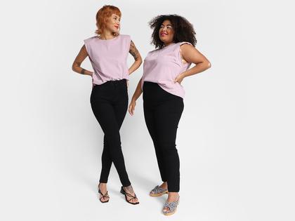 Imagem de Calça Jeans Vista Magalu Skinny Lisa