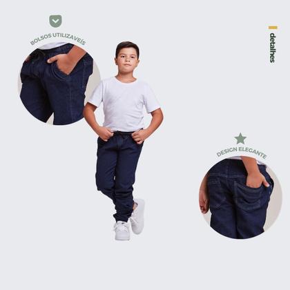 Imagem de Calça Jogger Infantil Juvenil Menino