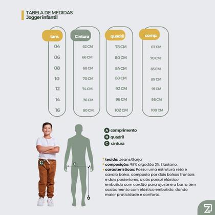 Imagem de Calça Jogger Infantil Juvenil Menino