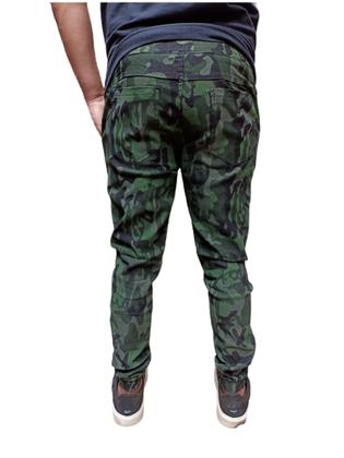 Imagem de Calça jogger Masculina jeans e sarja calça com elastano ajuste com cordão na cintura