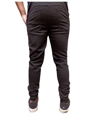 Imagem de Calça jogger Masculina jeans e sarja calça com elastano ajuste com cordão na cintura