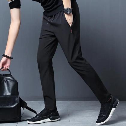 Imagem de Calça Jogger Masculina Plus Size - Cintura Elástica, Modelagem Slim Fit