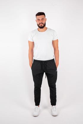 Imagem de Calça Jogger Masculina Skinny Tecido Poliamida com Elástico na Barra  
