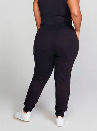 Imagem de Calça Jogger Moletom Hering 05V2 Feminina Peluciada Algodão T. P/XG