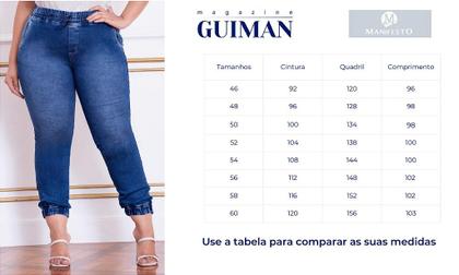 Imagem de Calça Jogging Cós Elástico Marieta Manifesto - Inverno - Jeans