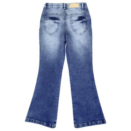 Imagem de Calça Juvenil Look Jeans Flare Jeans