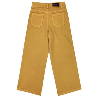 Imagem de Calça Juvenil Look Jeans Wide Leg Sarja