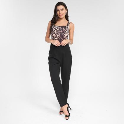 Imagem de Calça Lança Perfume Alfaiataria High Cintura Alta Feminina