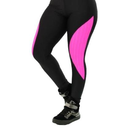 Imagem de Calça Leg Legging Cós Alto Fitness Treino Casual Cores 139