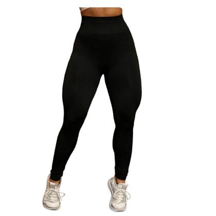 Imagem de Calça Leg Legging LISA  LEVANTA BUMBUM Cintura Alta Fitness Treino Corrida Academia Cores 873