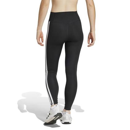 Imagem de Calça Legging Adidas Feminina 7/8 Optime Essentials Três Listras Treino