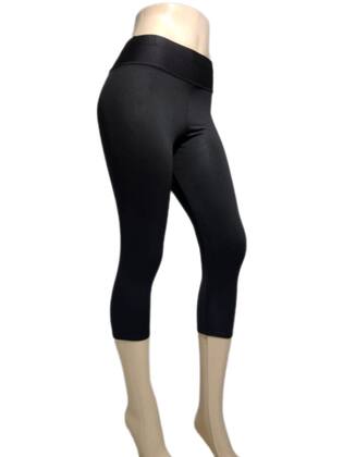 Imagem de Calça Legging Capri Suplex Grosso P M G GG Cintura Alta Fitness Feminino Academia