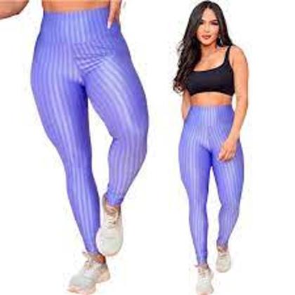 calça legging cirre 3d,cos alto , zero trasparencia - k l moda fitnes Imagem de calça legging cirre 3d,cos alto , zero trasparencia