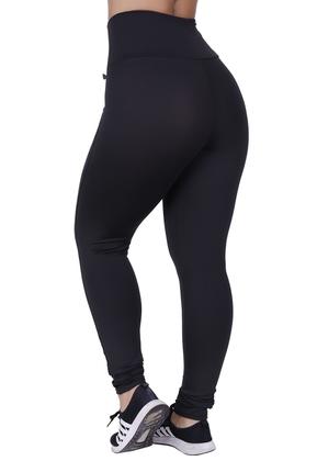 Imagem de Calça Legging Com Cos Alto Preto St Madame