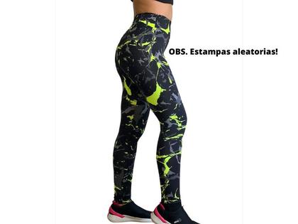 Imagem de Calça Legging Feminina Fitness Academia Poliamida Brasil