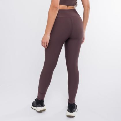 Imagem de Calça Legging Feminina Marcio May Fitness Supreme Café