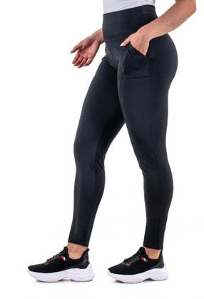 Imagem de Calça Legging Feminina Montaria Forrada Confortável Para Trabalhar