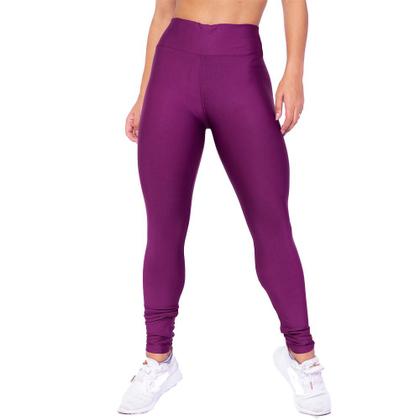 Calça Legging Fitness Feminino Academia Suplex Donna Martins Imagem de Calça Legging Fitness Feminino Academia Suplex Donna Martins
