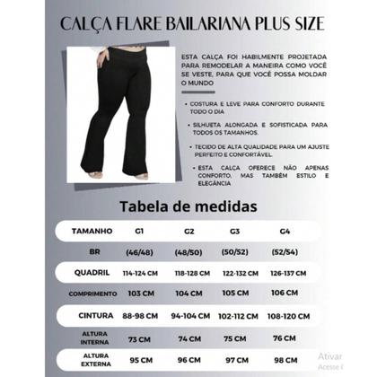 Imagem de Calça Legging Flare Bailarina Flanelada Cintura Alta Térmica Boca de sino Feminina