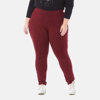 Imagem de Calça Legging Gabriela Lisa Plus Size 1133 Várias Cores