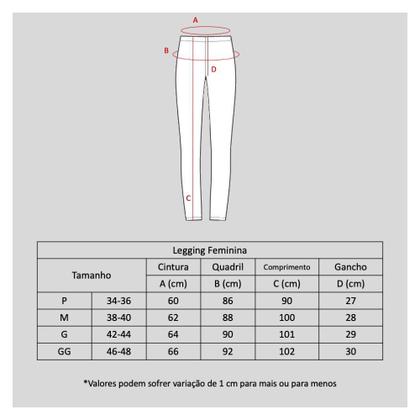 Imagem de Calça Legging Heide Ribeiro Calça Bolso com Zíper