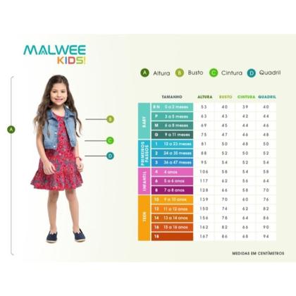 Imagem de Calça Legging Infantil Em Algodão - Malwee