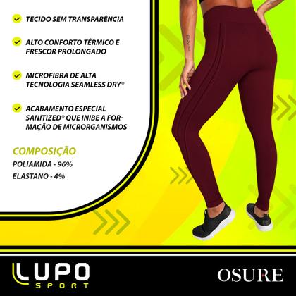 Imagem de Calça Legging Lupo Sport Feminina Fitness Academia Leguin Legues 71053 Original