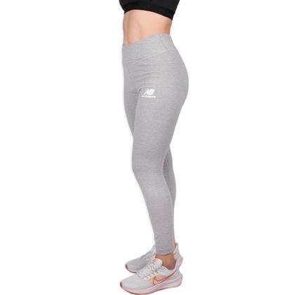 Imagem de Calça Legging New Balance Essentials Basic Feminino Cinza