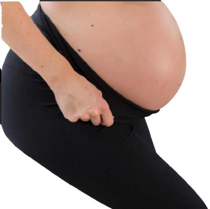 Imagem de Calça Legging Para Gestantes Roupa Mulher Grávida