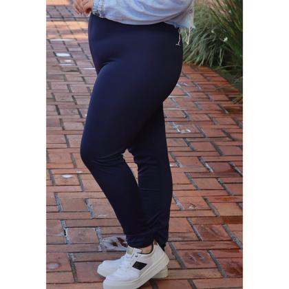 Imagem de Calça Legging Peluciada Básica Cor Lisa Suplex Conforte Leve e Quentinha Moda Outono Inverno Plus Size 3076.C1