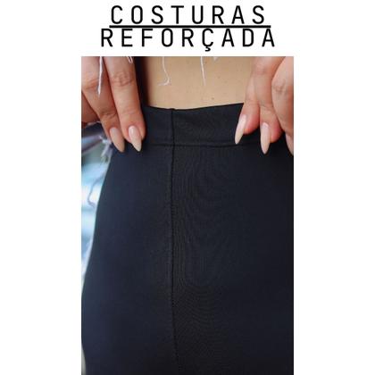 Imagem de Calça Legging Peluciada Básica Cor Lisa Suplex Conforte Leve e Quentinha Moda Outono Inverno Plus Size 3076.C1