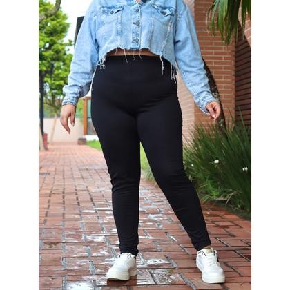Imagem de Calça Legging Peluciada Básica Cor Lisa Suplex Conforte Leve e Quentinha Moda Outono Inverno Plus Size 3076.C1