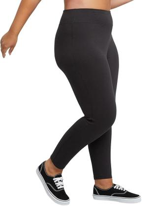 Imagem de Calça Legging Plus Size Academia Suplex Costura Reforçada