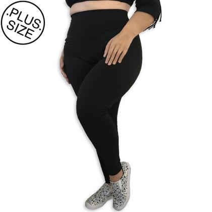 Imagem de Calça Legging Plus Size Heide Ribeiro Suplex Basic