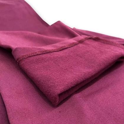 Imagem de Calça Legging Plus Size Montaria Flanelada / Forrada Com Bolsos Frontais