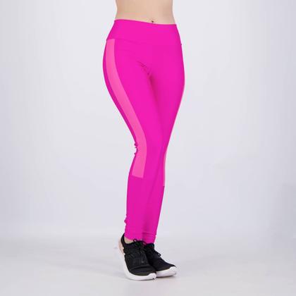 Imagem de Calça Legging Selene Com Recorte Feminina Rosa