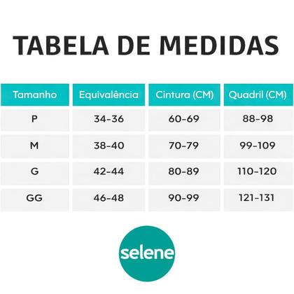 Imagem de Calça Legging Selene Sem Costura Cintura Alta Fitness Academia Treino